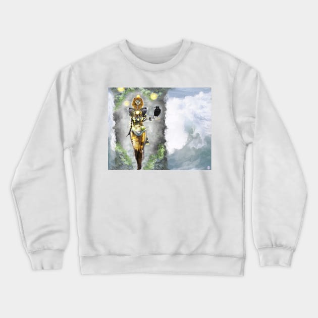 Risen again [Digital Fantasy Figure Illustration] Crewneck Sweatshirt by grantwilson